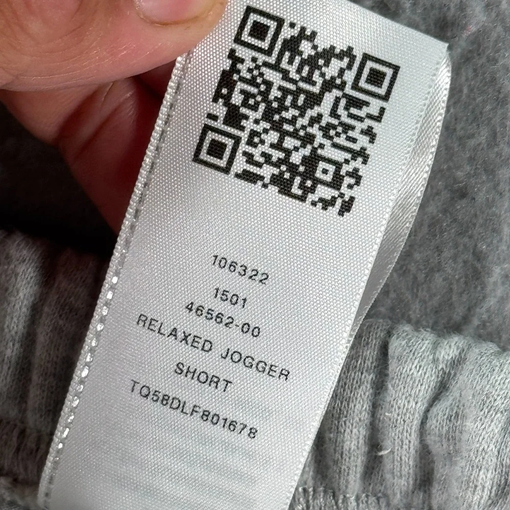 True Religion Relaxed Jogger‎ Shorts Men Medium Gray Comfort Classic Athleisure